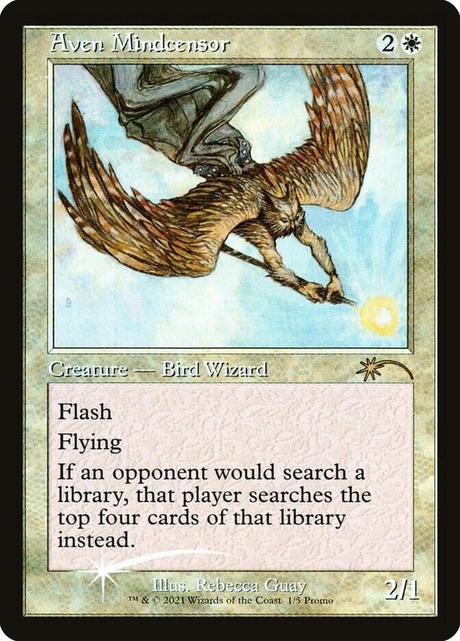 Aven Mindcensor Retro Frame (WPN & Gateway Promos)  - Foil