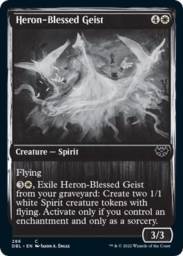 Heron Blessed Geist 286/534 (Innistrad: Double Feature) 