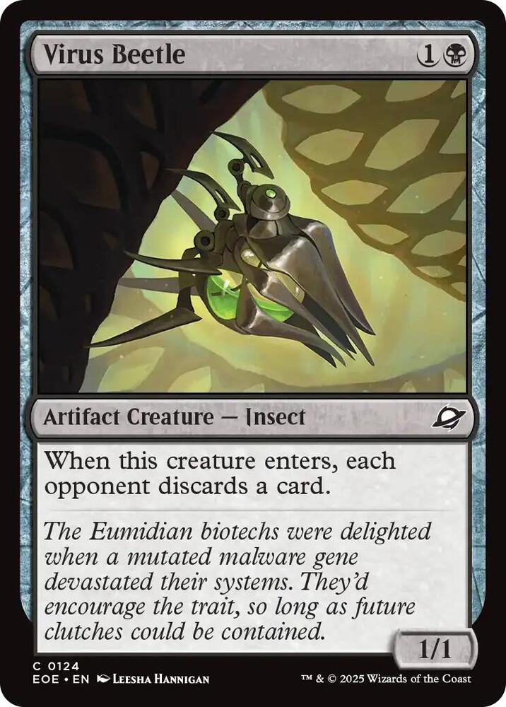 Virus Beetle 124/276 (Edge of Eternities) 