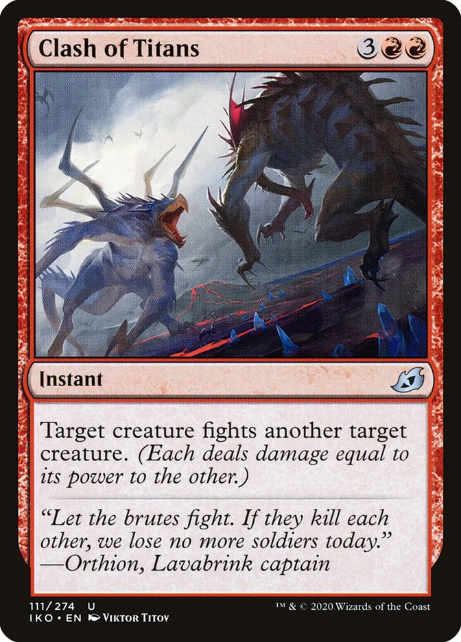Clash of Titans 111/274 (Ikoria: Lair of Behemoths) 