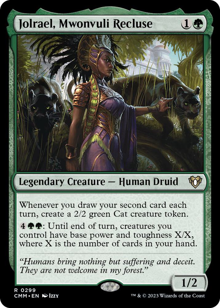 Jolrael, Mwonvuli Recluse 299/451 (Commander Masters)  - Foil