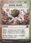 Savage Smash 53/65 (Outlaws of Thunder Junction: Breaking News)  - Showcase Foil