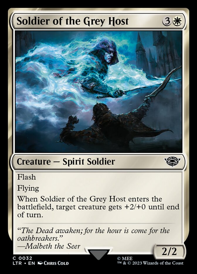 Soldier of the Grey Host 32/281 (Universes Beyond: The Lord of the Rings: Tales of Middle-earth) 