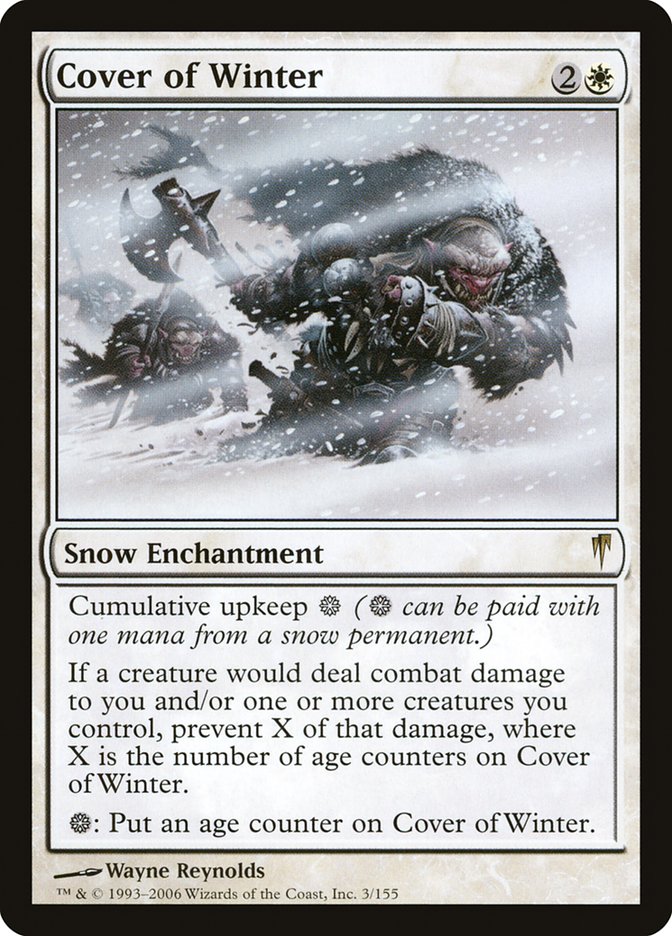 Cover of Winter 3/155 (Coldsnap) 