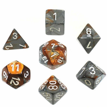 CHX 26424 Gemini Copper-Steel/White 7-Die Set