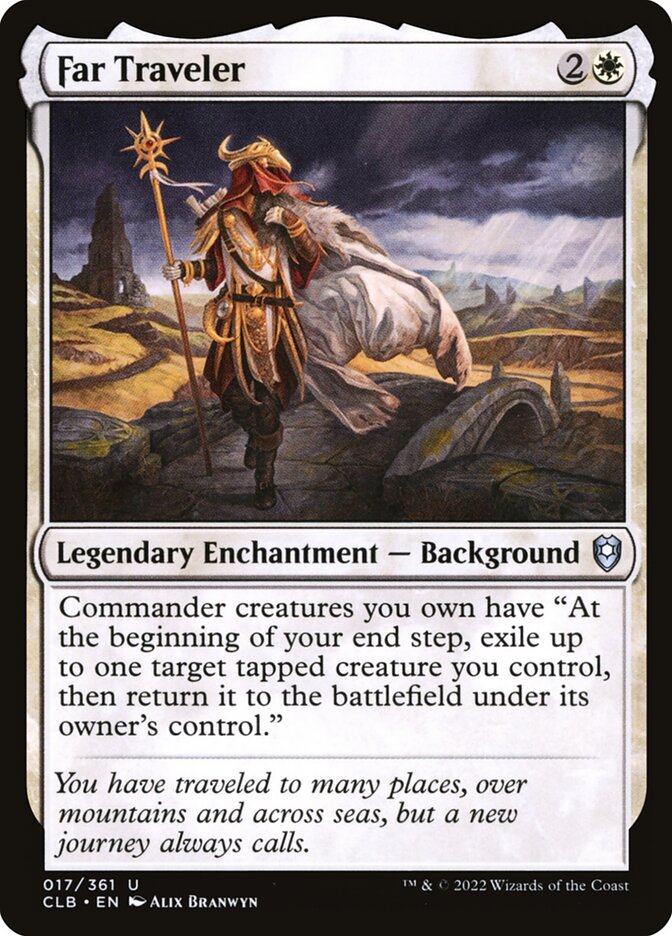 Far Traveler 17 (Commander Legends: Battle for Baldur's Gate) 