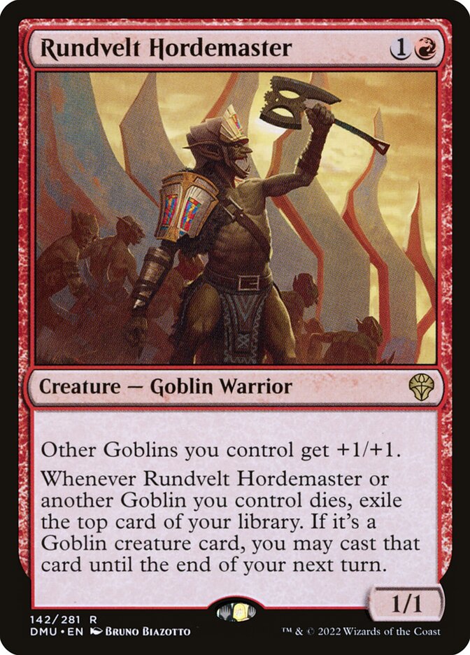 Rundvelt Hordemaster 142 (Dominaria United) 