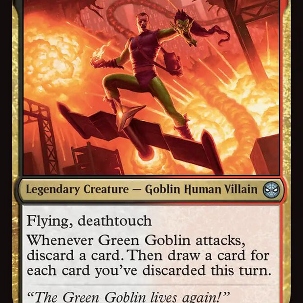 Green Goblin, Revenant 130/198 (Marvel's Spider-Man)  - Foil