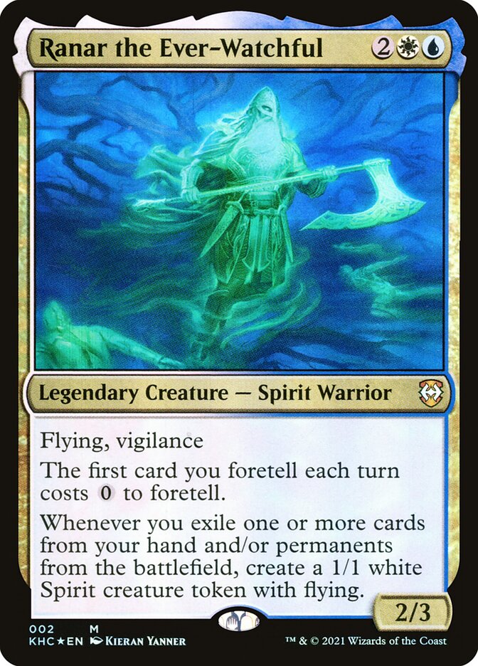 Ranar the Ever-Watchful 2/1 (Commander: Kaldheim) 