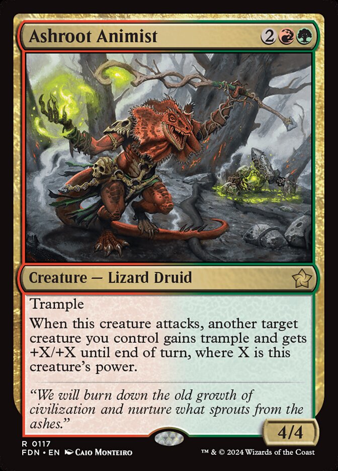 Ashroot Animist (Foundations) 