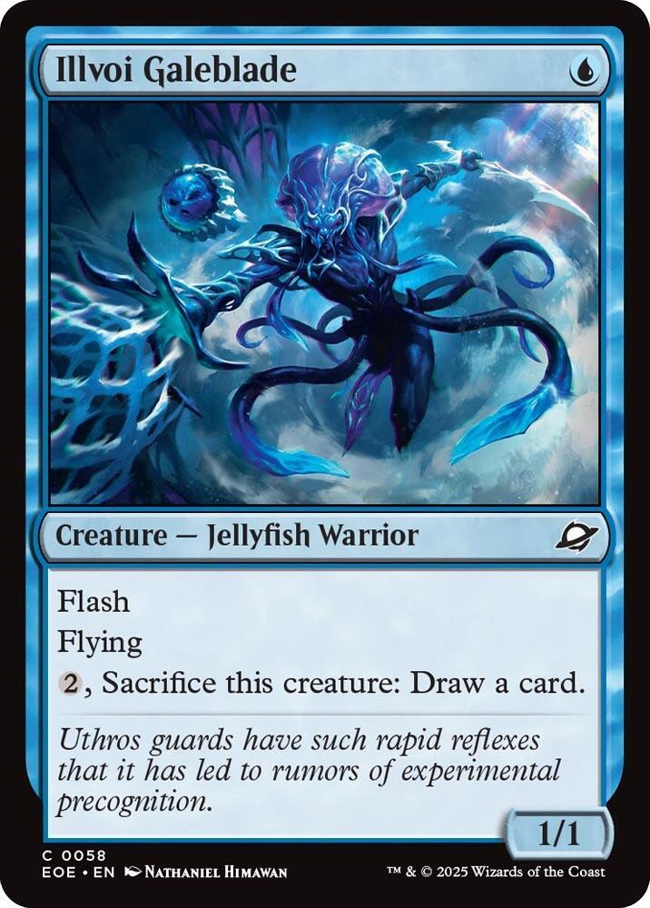 Illvoi Galeblade 58/276 (Edge of Eternities)  - Foil