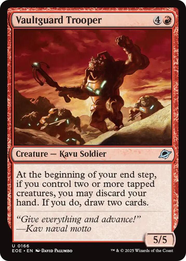 Vaultguard Trooper 166/276 (Edge of Eternities)  - Foil