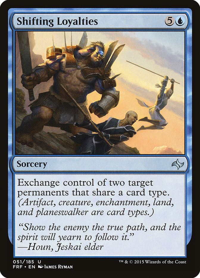 Shifting Loyalties 51/185 (Fate Reforged) 