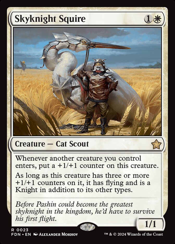 Skyknight Squire 23/291 (Foundations) 