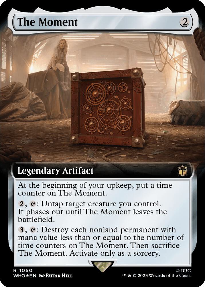 The Moment 1050/331 (Universes Beyond: Doctor Who)  - Extended Art Surge Foil