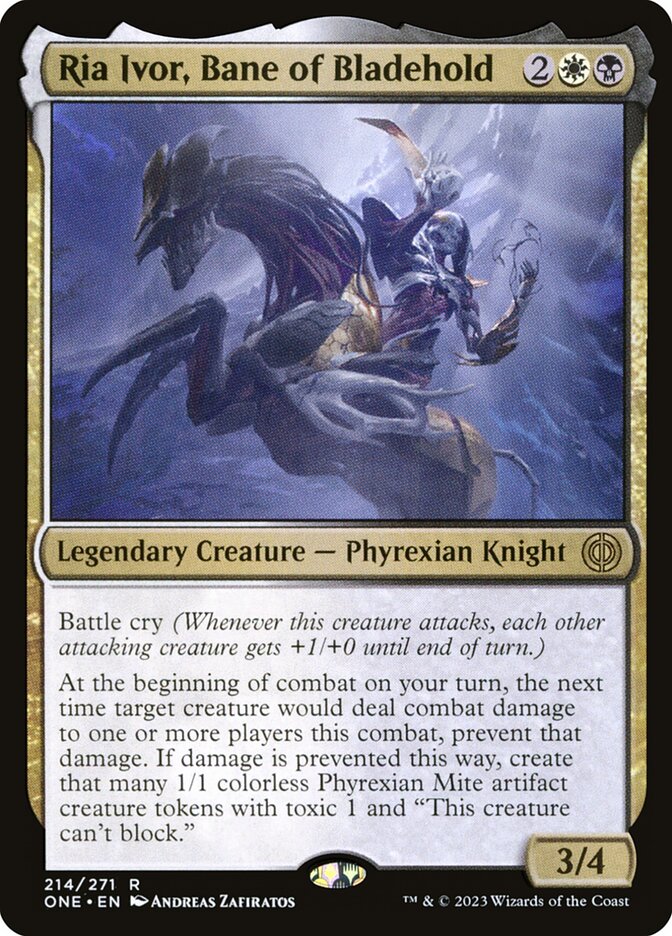 Ria Ivor, Bane of Bladehold (Phyrexia: All Will Be One) 