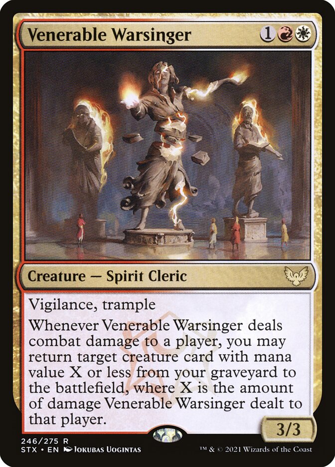 Venerable Warsinger 246/275 (Strixhaven: School of Mages) 