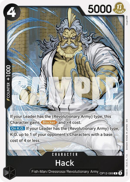 Hack OP12-089 (Legacy of the Master)  - Foil