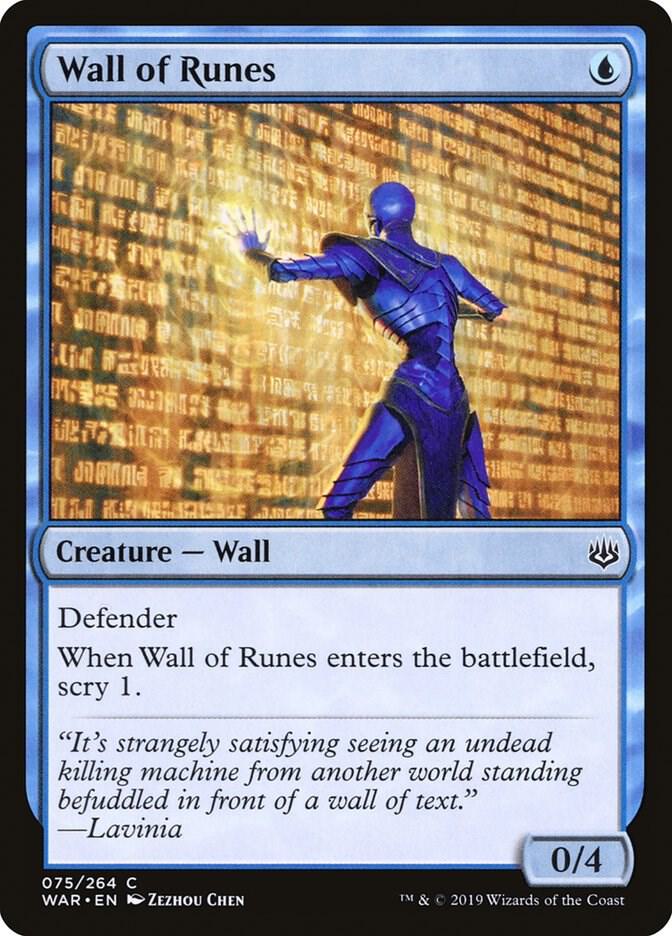 Wall of Runes 75/264 (War of the Spark) 