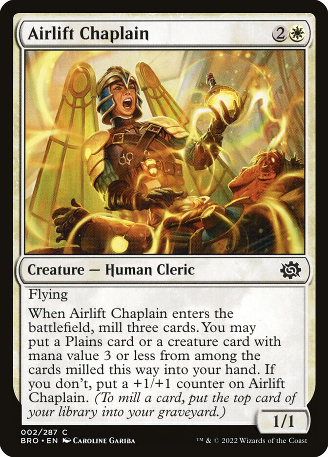 Airlift Chaplain 2/287 (The Brothers' War) 