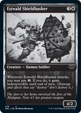 Estwald Shieldbasher 278/534 (Innistrad: Double Feature)  - Foil