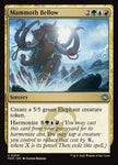 Mammoth Bellow 205/291 (Tarkir: Dragonstorm)  - Foil