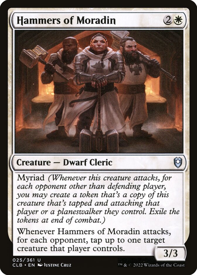 Hammers of Moradin 25 (Commander Legends: Battle for Baldur's Gate)  - Foil