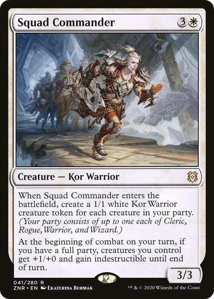 Squad Commander 41 (Zendikar Rising)  - Foil