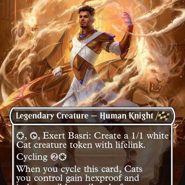 Basri, Tomorrow's Champion 355/291 (Aetherdrift)  - Borderless Foil
