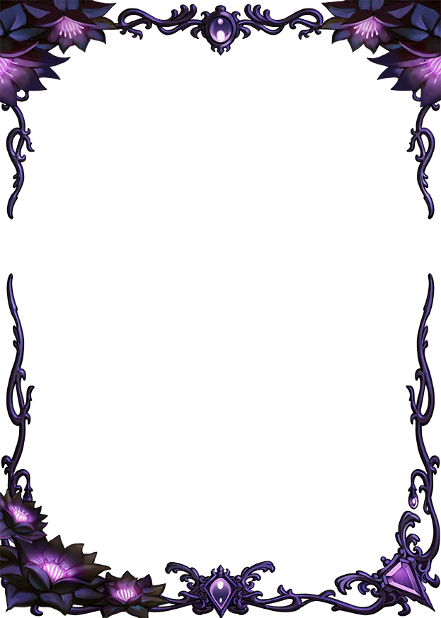 Mana Moon - Black Magic's Lotus Border Oversleeves (70ct Standard)