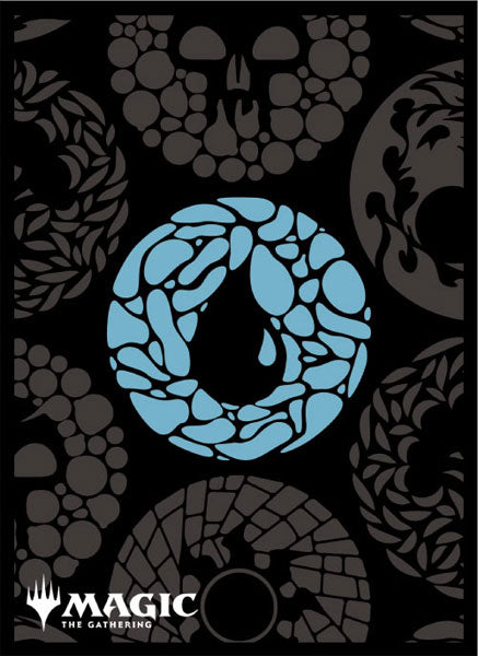 Magic: The Gathering Players Card Sleeve MANA- MINIMALIST Blue Mana