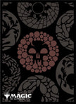 Magic: The Gathering Players Card Sleeve MANA- MINIMALIST Black Mana