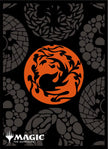 Magic: The Gathering Players Card Sleeve MANA- MINIMALIST Red Mana