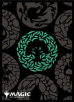 Magic: The Gathering Players Card Sleeve MANA- MINIMALIST Green Mana