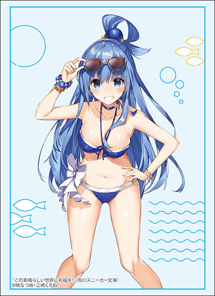 Sleeve Collection Kadokawa Sneaker Bunko KonoSuba "Aqua" Swimsuit ver.