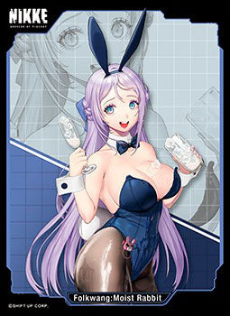 Chara Sleeve Collection Matte Series Goddess of Victory: Nikke "Folkwang: Moist Rabbit"