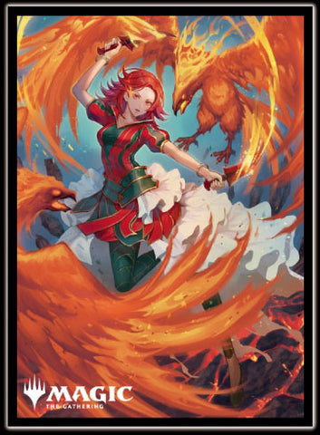 Magic: The Gathering Players Card Sleeve MTGS-333 "Foundations" [Rionya, Fire Dancer]
