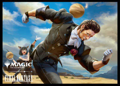 "Magic: The Gathering - FINAL FANTASY" Players Card Sleeve MFS-27 Hildibrand Manderville