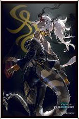 Chara Sleeve Collection Matte Series Shadowverse: Worlds Beyond "Burnite, Anathema of Flame"