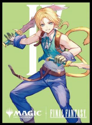 Magic: The Gathering Players Card Sleeve MFS-33 Character Borderless Version [Zidane, Tantalus Thief]