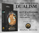 Mana Moon - DUALISM Teal/White Dual-Toned Satin Sleeves (120ct)