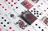 BICYCLE METALLUXE CRIMSON PLAYING CARDS