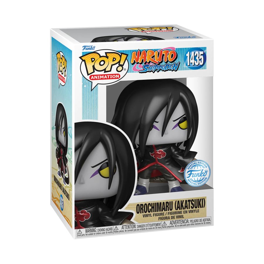 Naruto - Orochimaru (Akatsuki) US Exclusive Metallic Pop! Vinyl [RS]