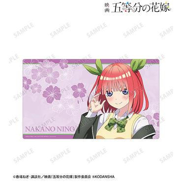 Movie "The Quintessential Quintuplets" New Illustration Nino Nakano Outfit Swap ver. Play Mat