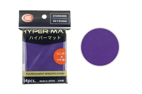 KMC: Sleeves – Hyper MAT: Purple