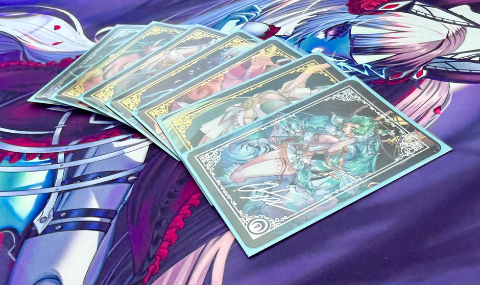 Mana Moon - DUALISM Pink/Blue Dual-Toned Satin Sleeves (120ct)