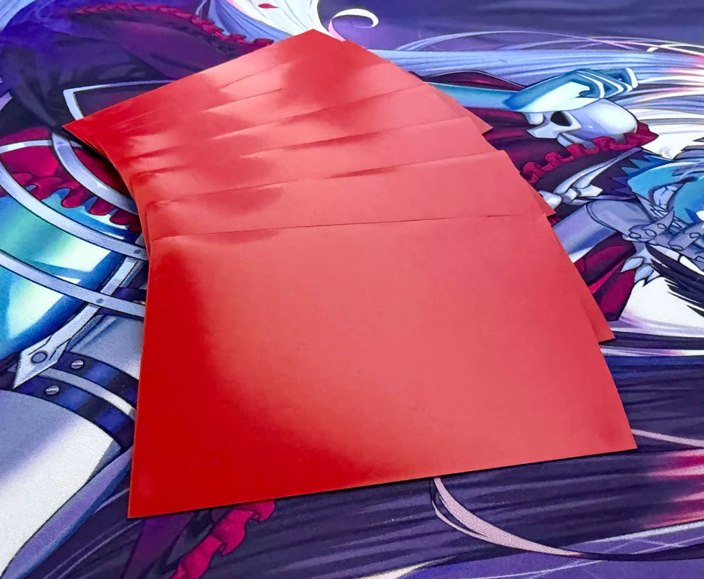 Mana Moon - DUALISM Red/Black Dual-Toned Satin Sleeves (120ct)