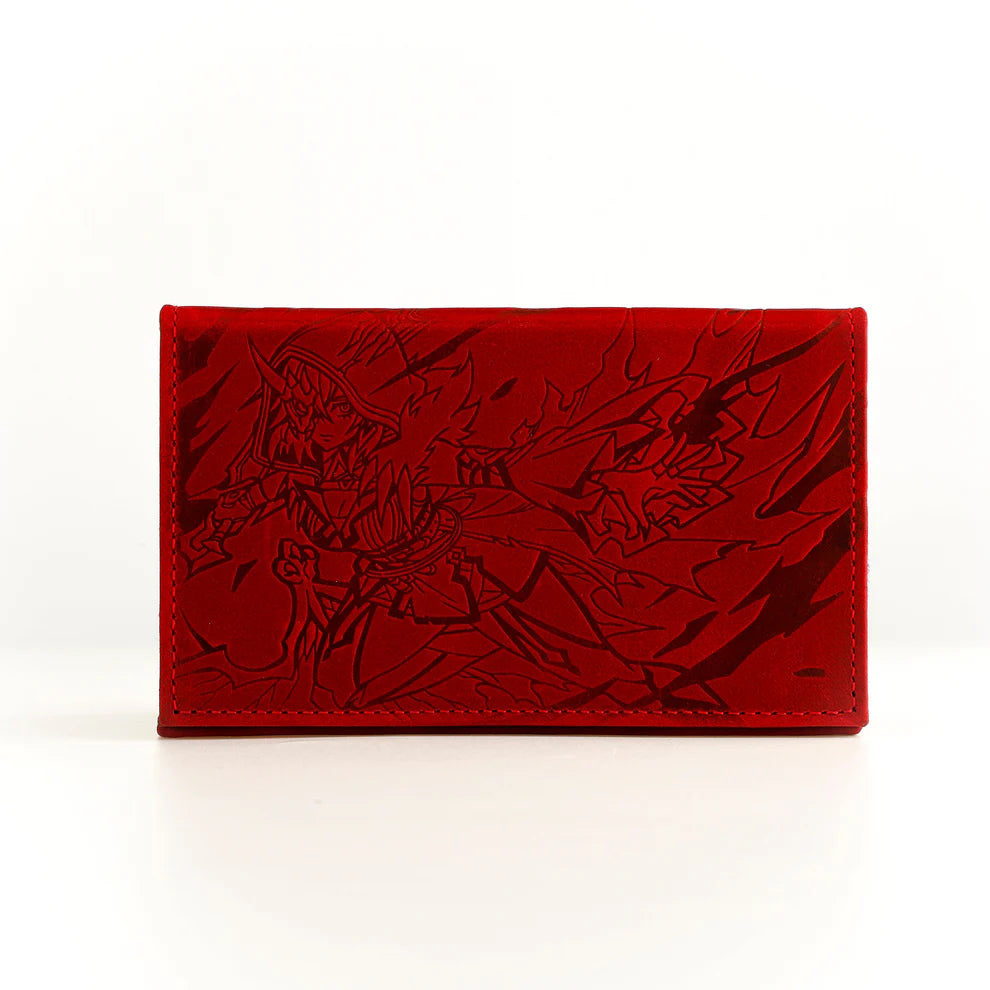Mana Moon - Red Belle - Crimson Curse - Genuine Leather Dicewinder Deck Box