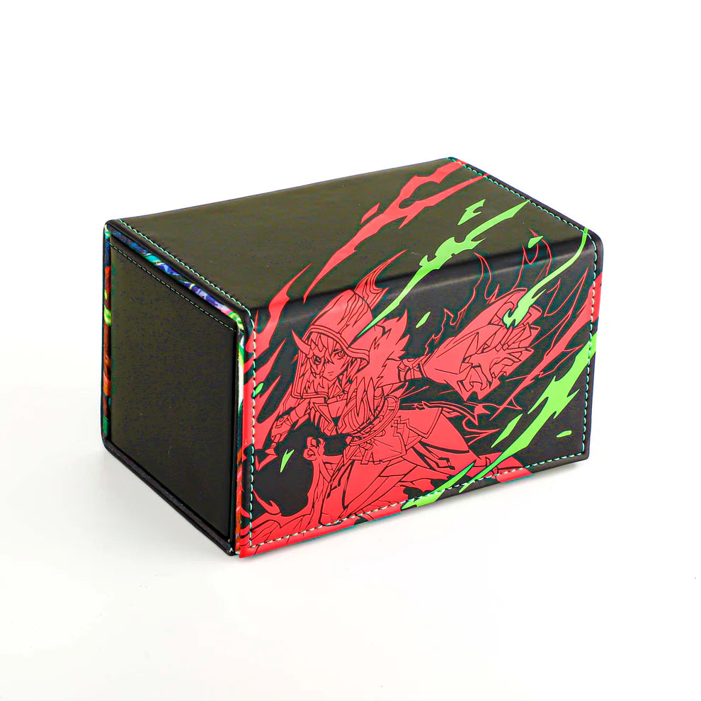 Mana Moon - Red Belle - Viridian Vex - Faux Leather Dicewinder Deck Box