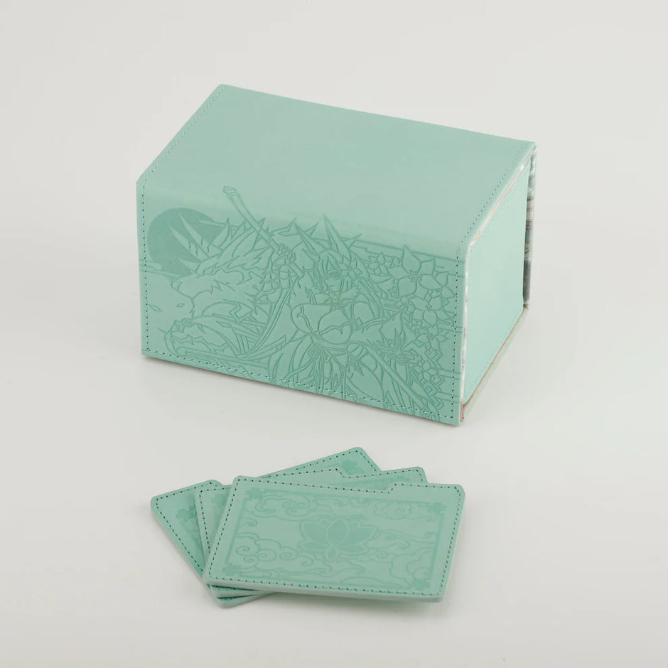 Mana Moon - Oni Blossom Farra Dicewinder Deck Boxes [Genuine Leather]